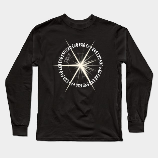 EXO Exist! Long Sleeve T-Shirt by wennstore